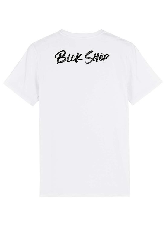 camiseta unisex blanca basic